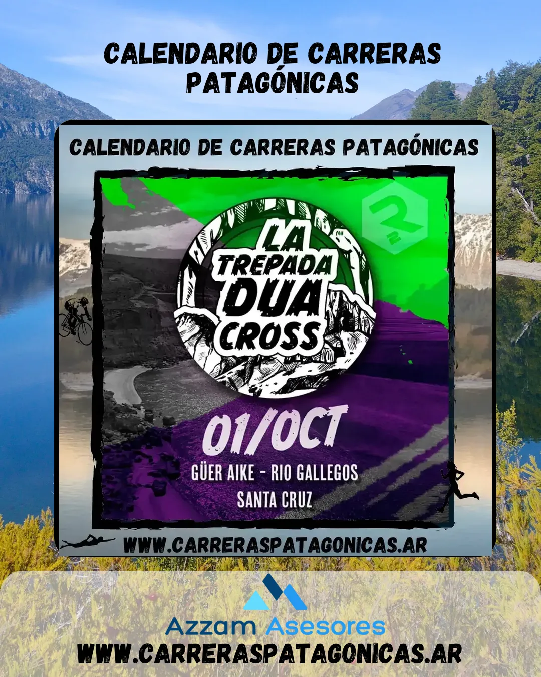 Flyer de La Trepada Dua Cross 2023