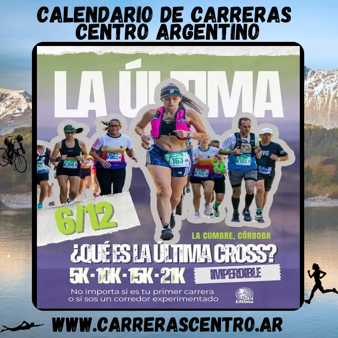 Flyer de La Última Cross 2025