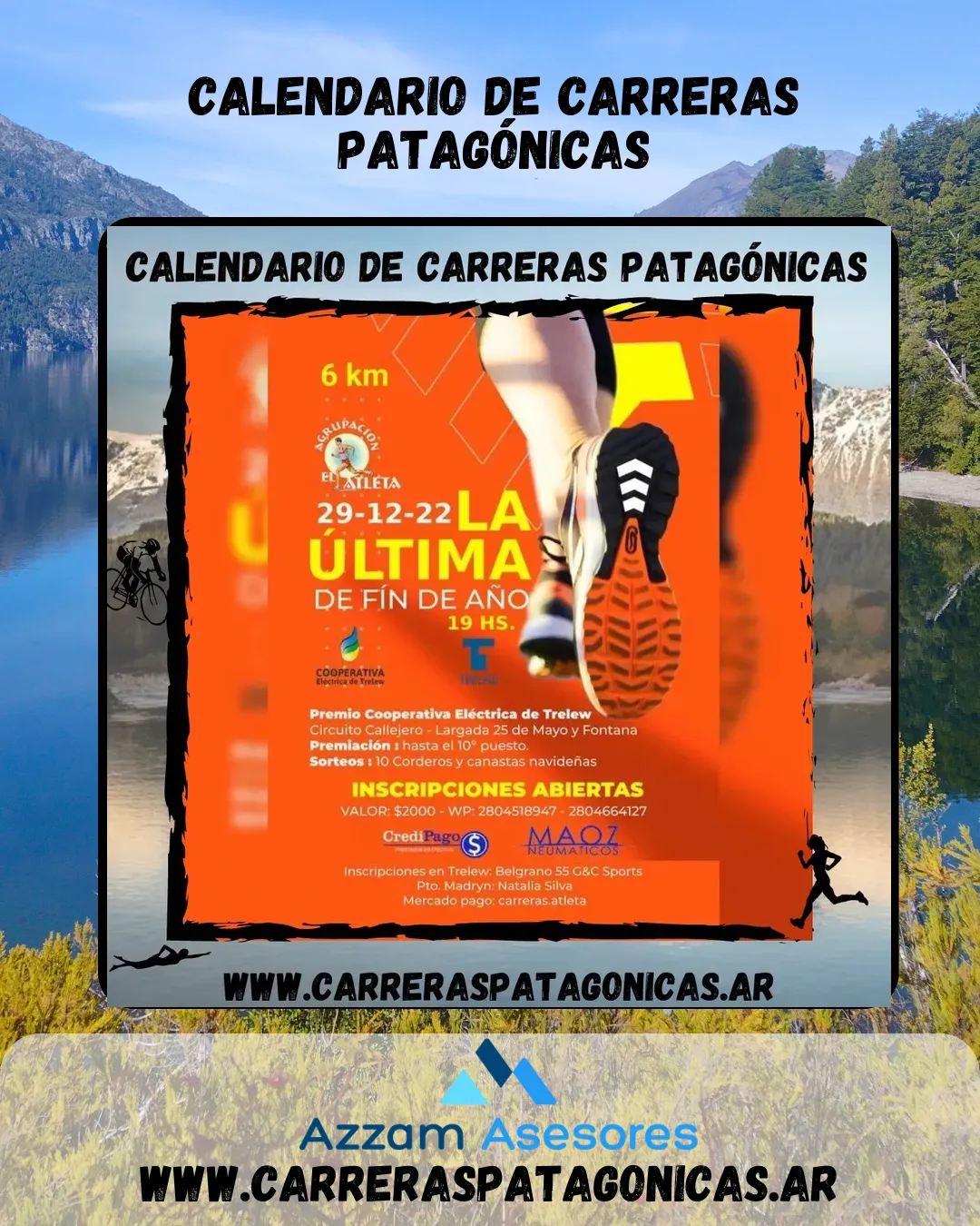 Flyer de La última de Fin de Año 2022