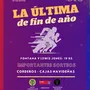 Flyer de La última de Fin de Año 2025