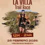 Flyer de La Villa Trail Race 2026