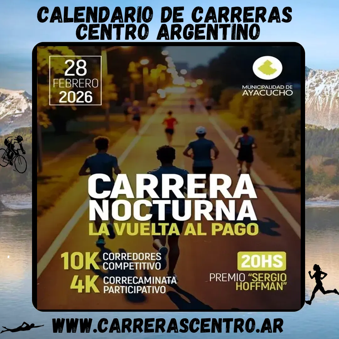Flyer de La Vuelta al Pago 2026