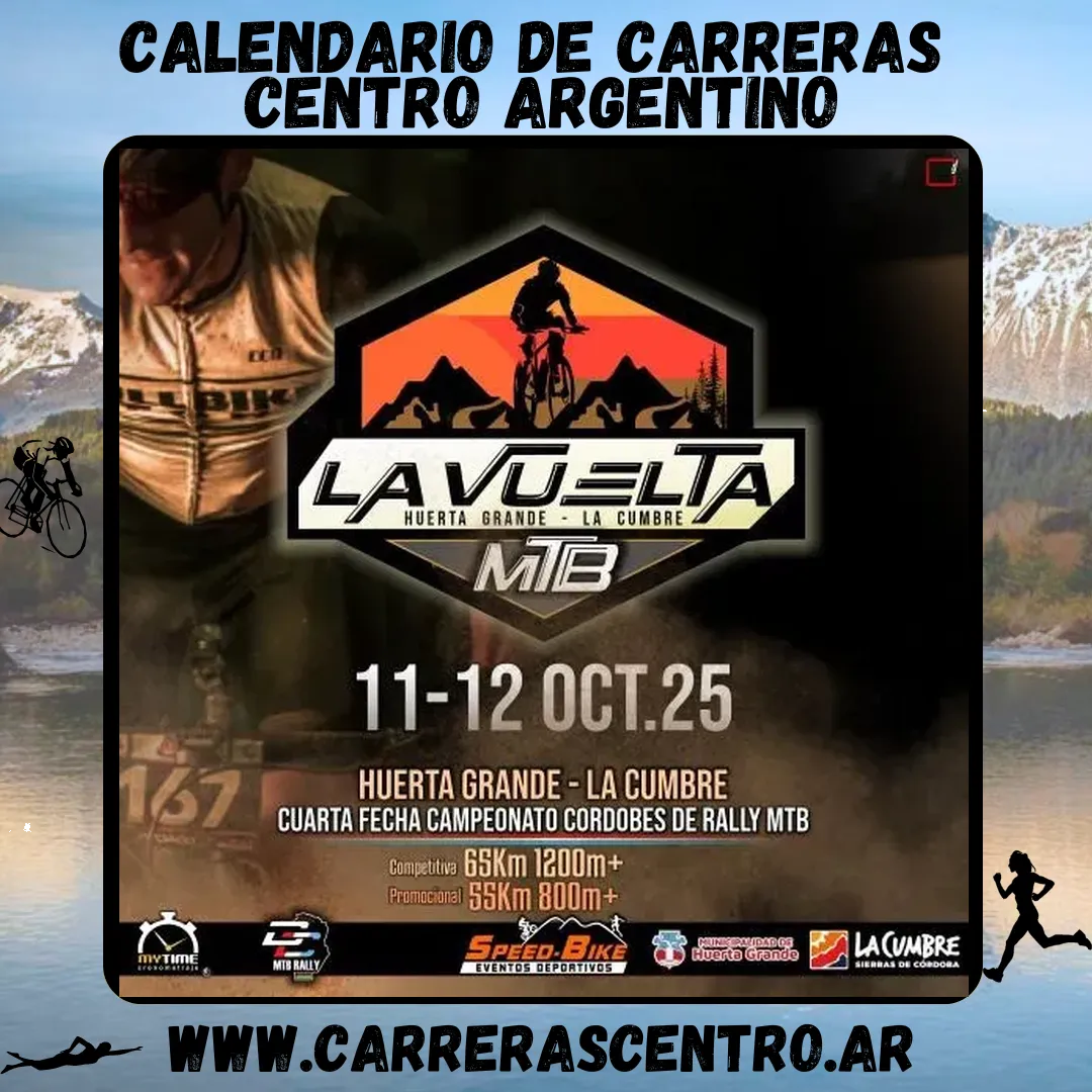 Flyer de La Vuelta MTB 2025