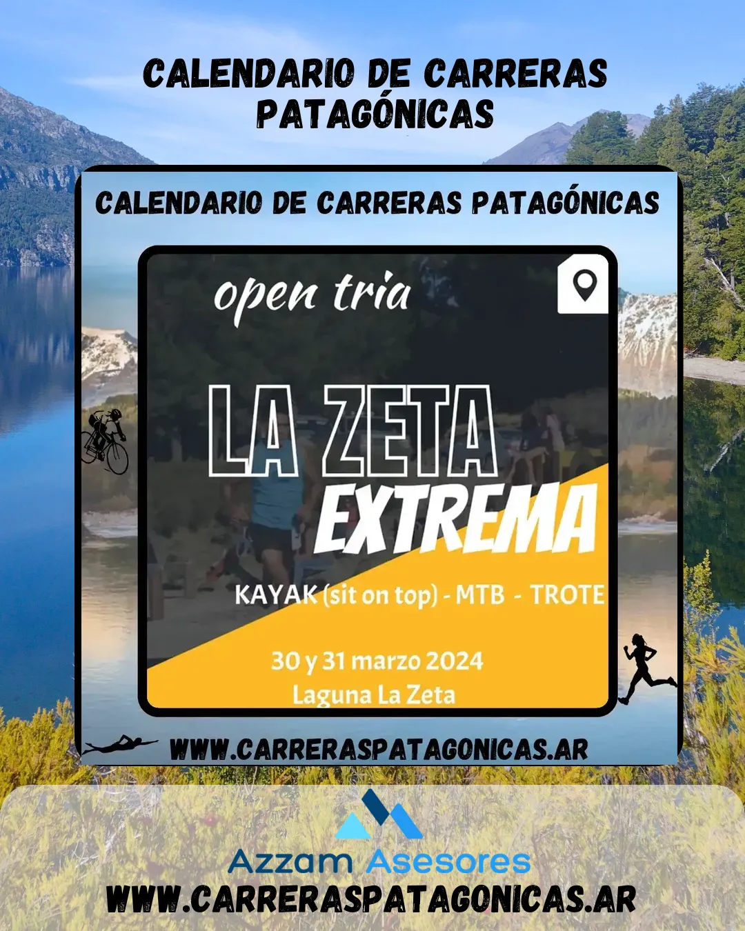 Flyer de La Zeta Extrema 2024