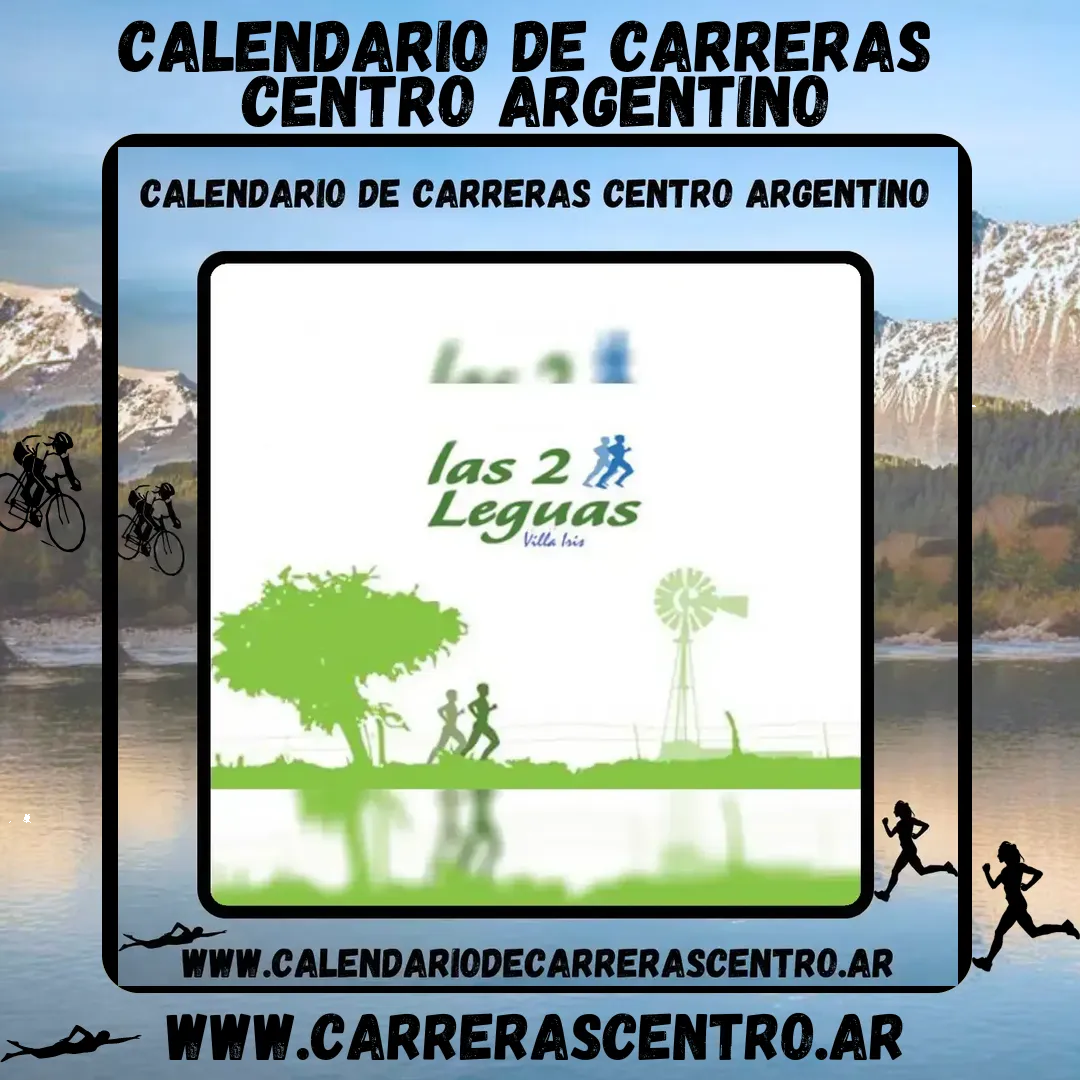 Flyer de Las 2 Leguas 2024