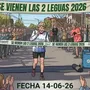 Flyer de Las 2 Leguas 2026