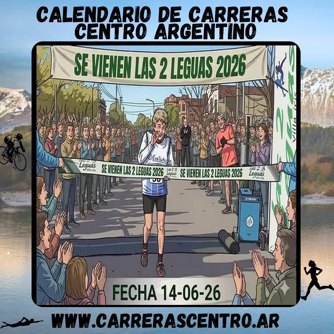 Flyer de Las 2 Leguas 2026