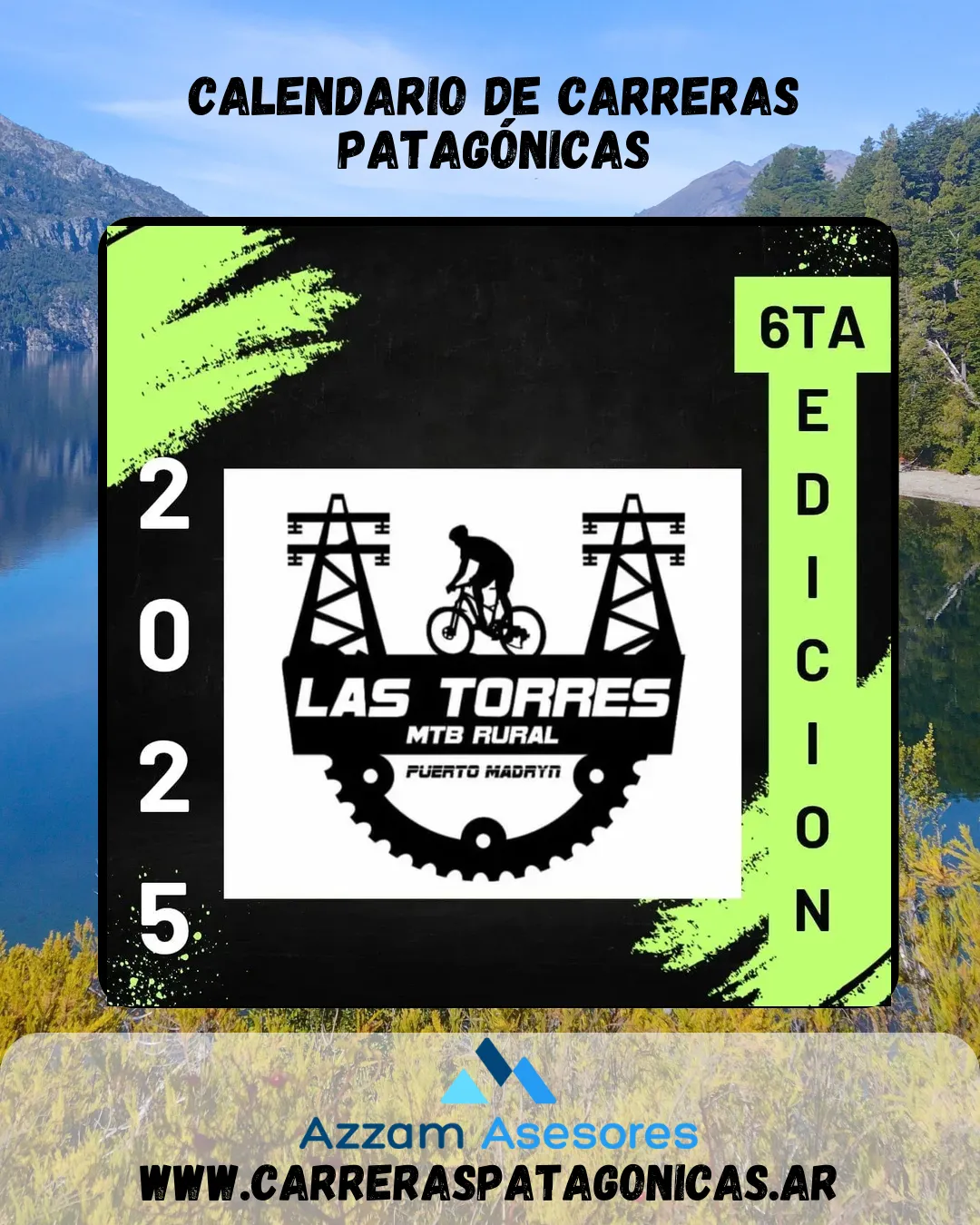 Flyer de Las Torres MTB Rural 2025