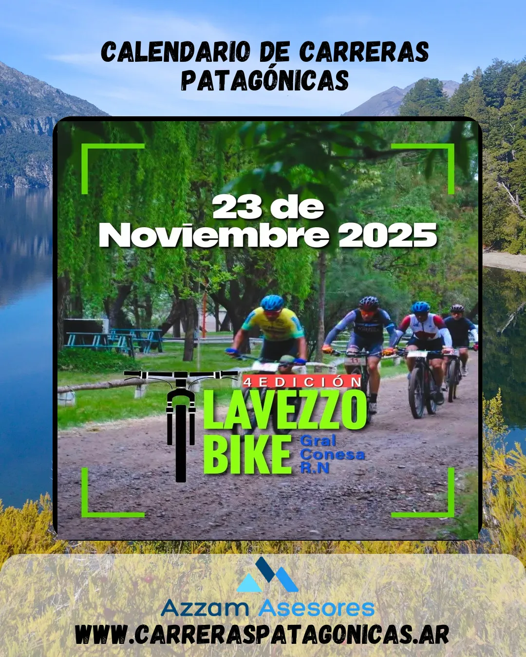 Flyer de Lavezzo Bike 2025 – Edición 4° 2025