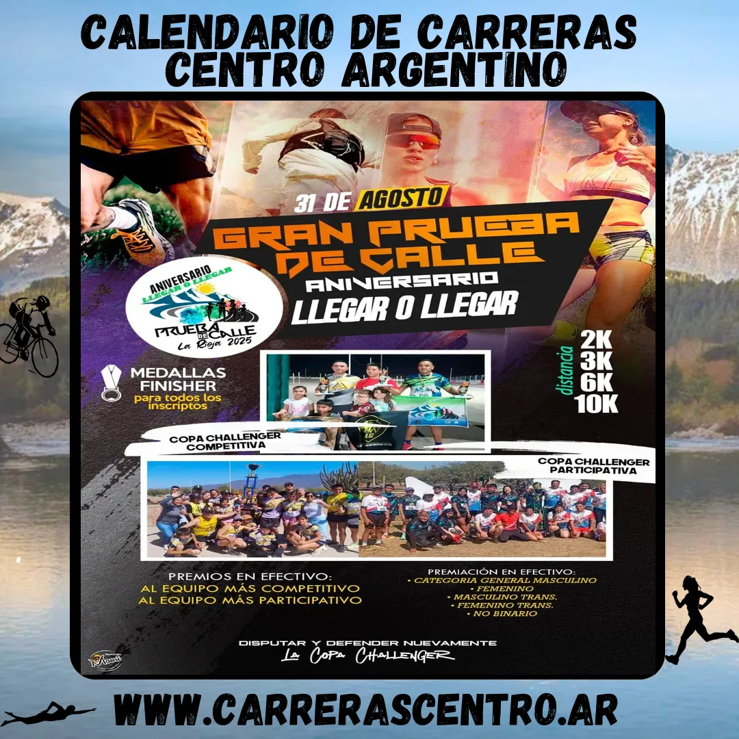 Flyer de Llegar o Llegar 2025