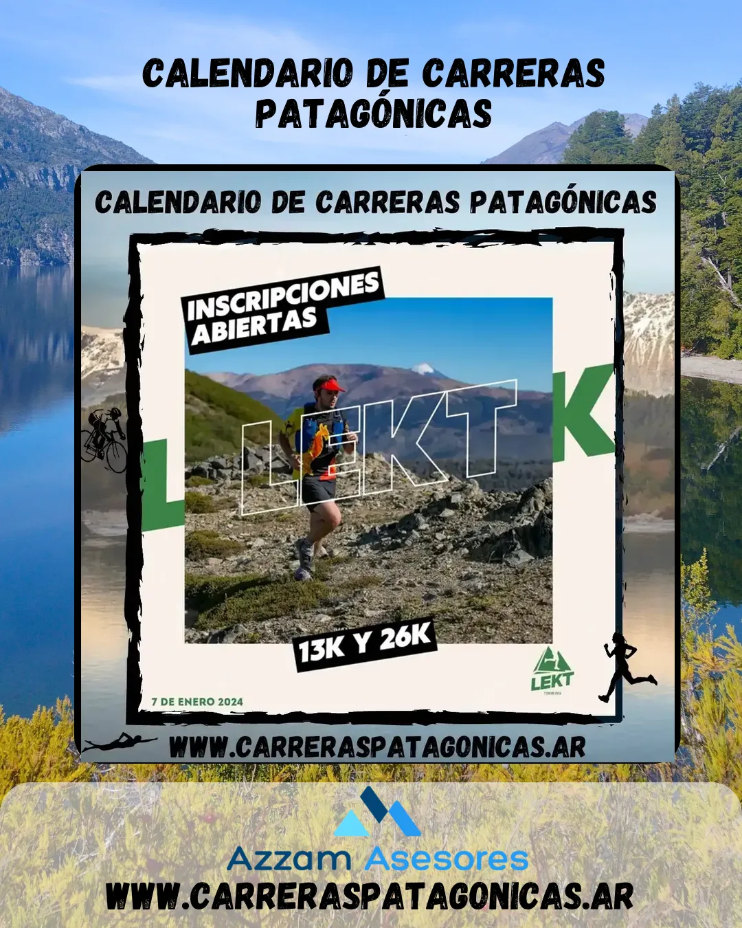 Flyer de Lolog E-ko Trail 2024