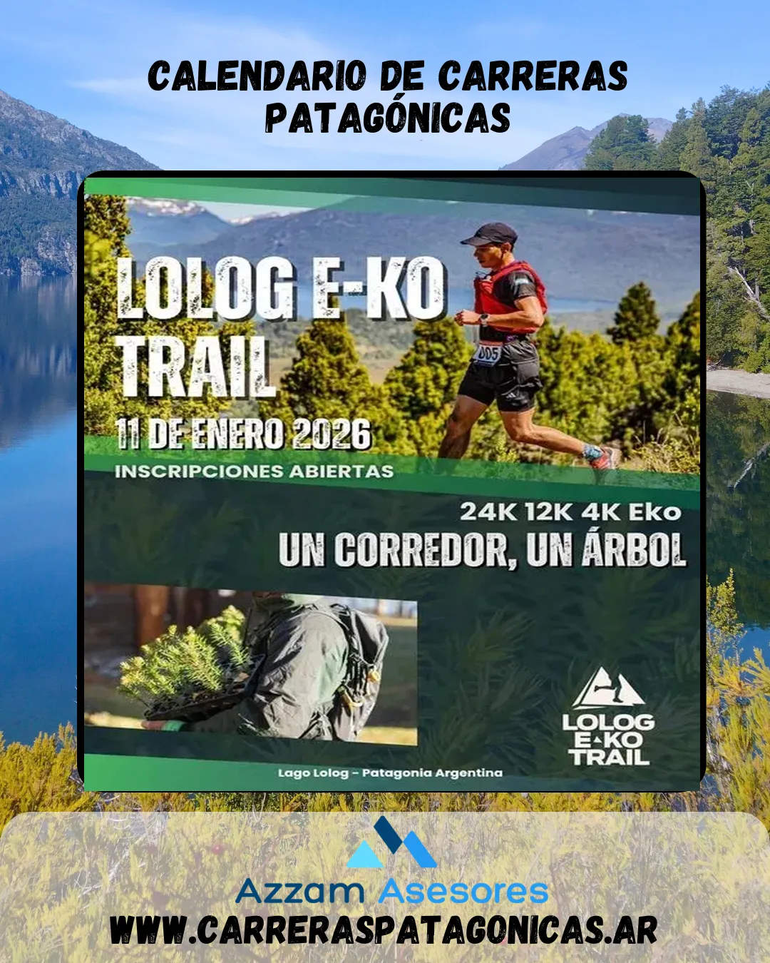 Flyer de Lolog E-ko Trail 2026