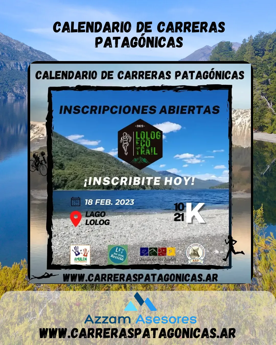 Flyer de Lolog Eco Trail 2023