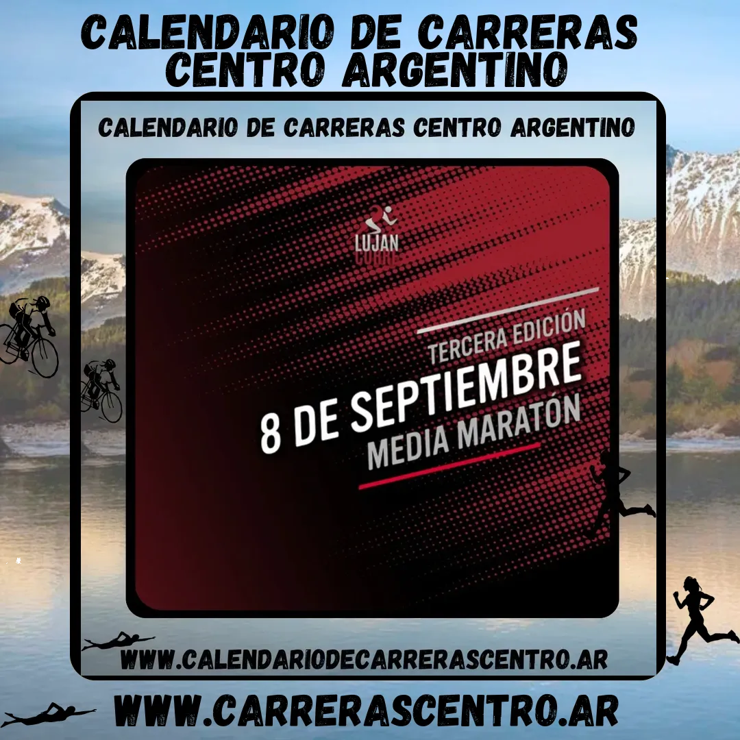 Flyer de Luján Corre 2024