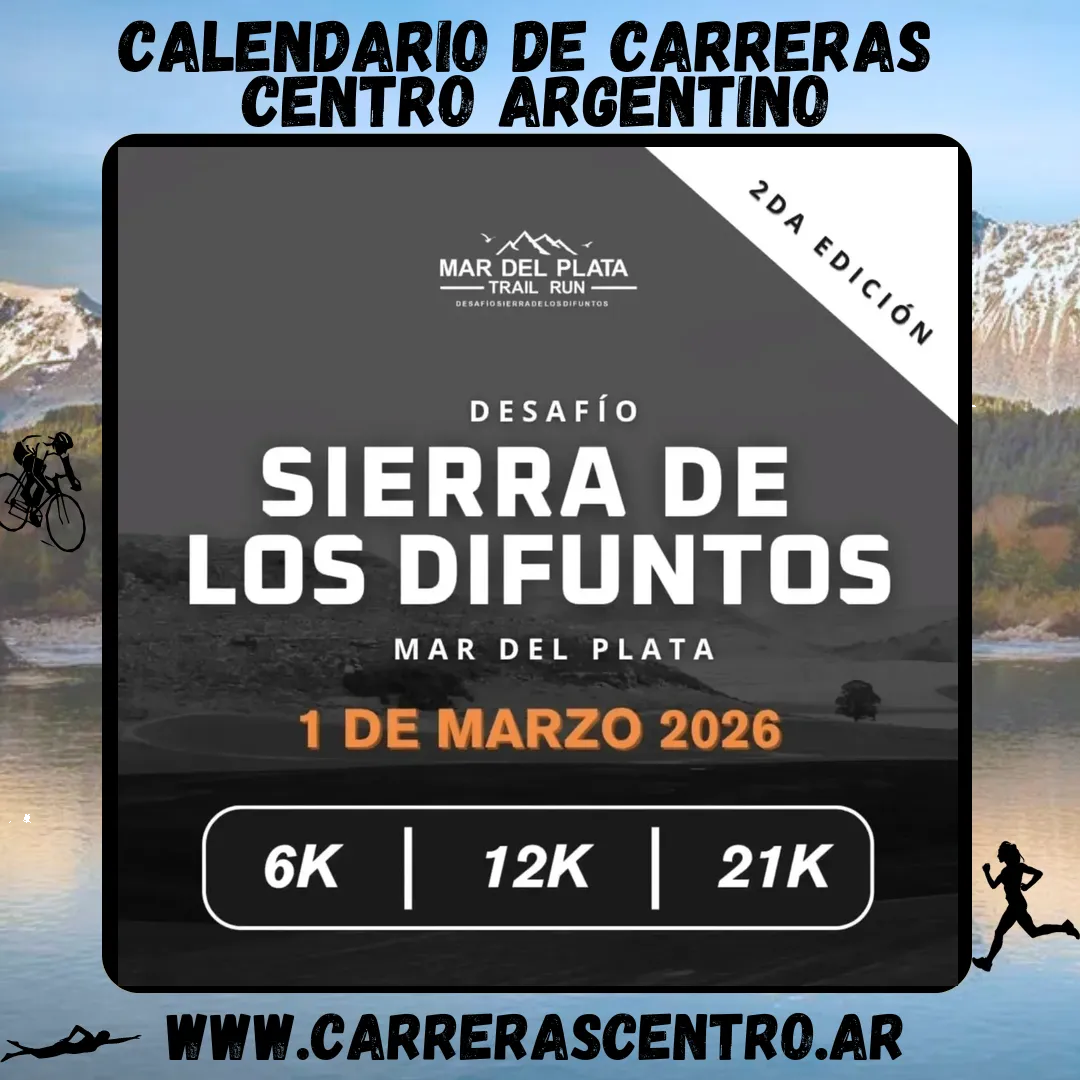 Flyer de Mar del Plata Trail Run 2026