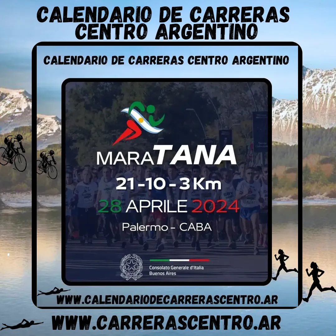 Flyer de Maratana 2024