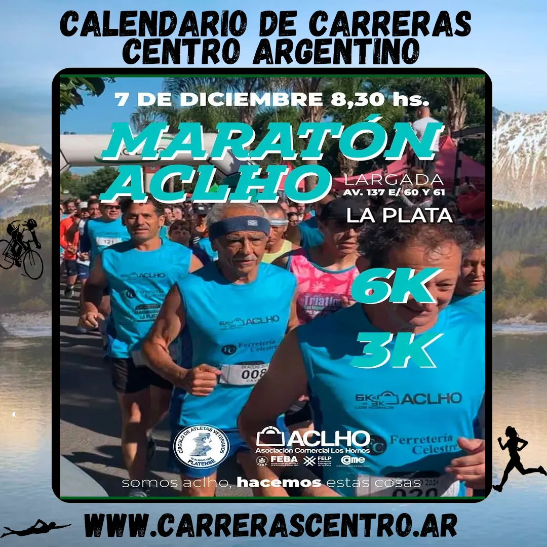 Flyer de Maratón ACLHO 2025