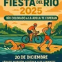 Flyer de Maratón Acuática Los 4 Puentes 2025
