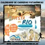 Flyer de Maratón Acuática y Triatlón Fiesta del Río 2023