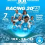 Flyer de Maratón Aniversario Racing 2025