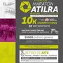 Flyer de Maratón Atilra 2024
