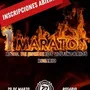 Flyer de Maratón Bomberos Voluntarios Rosario 2026