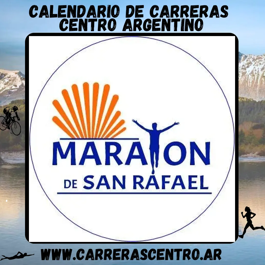 Flyer de Maratón Ciudad de San Rafael 2024