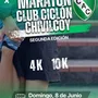 Flyer de Maratón Club Ciclón Chivilcoy 2025