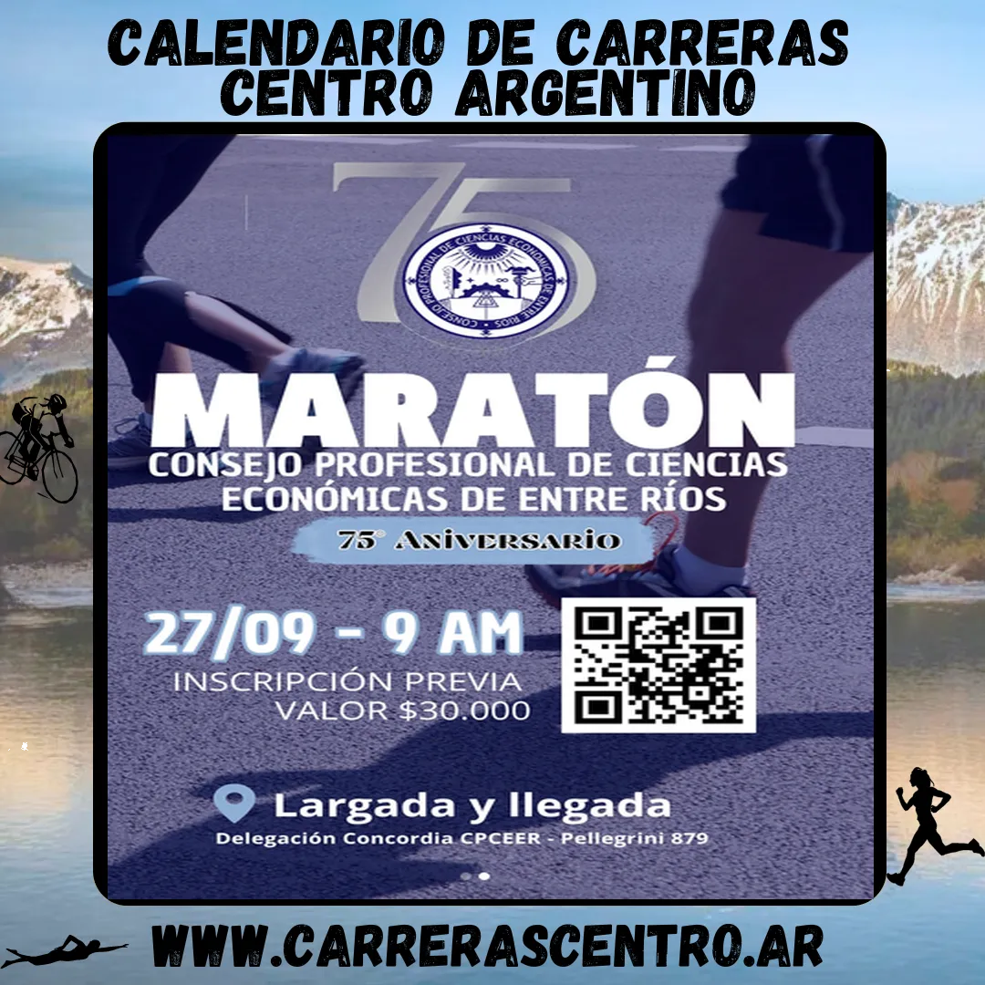 Flyer de 75° Aniversario del CPCEER 2026
