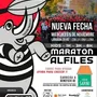Flyer de Maratón de Alfiles 2025