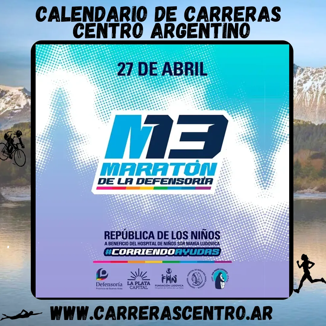 Flyer de Maratón de La Defensoría 2025