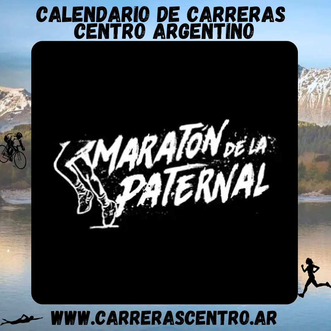 Flyer de Maratón de la Paternal 2024