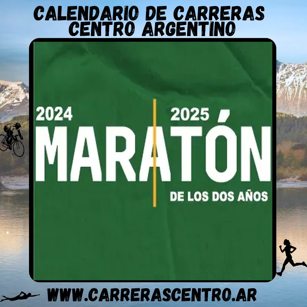 Flyer de Maratón de los Dos Años 2024 – 2025 2024