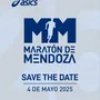 Flyer de Maratón de Mendoza 2025