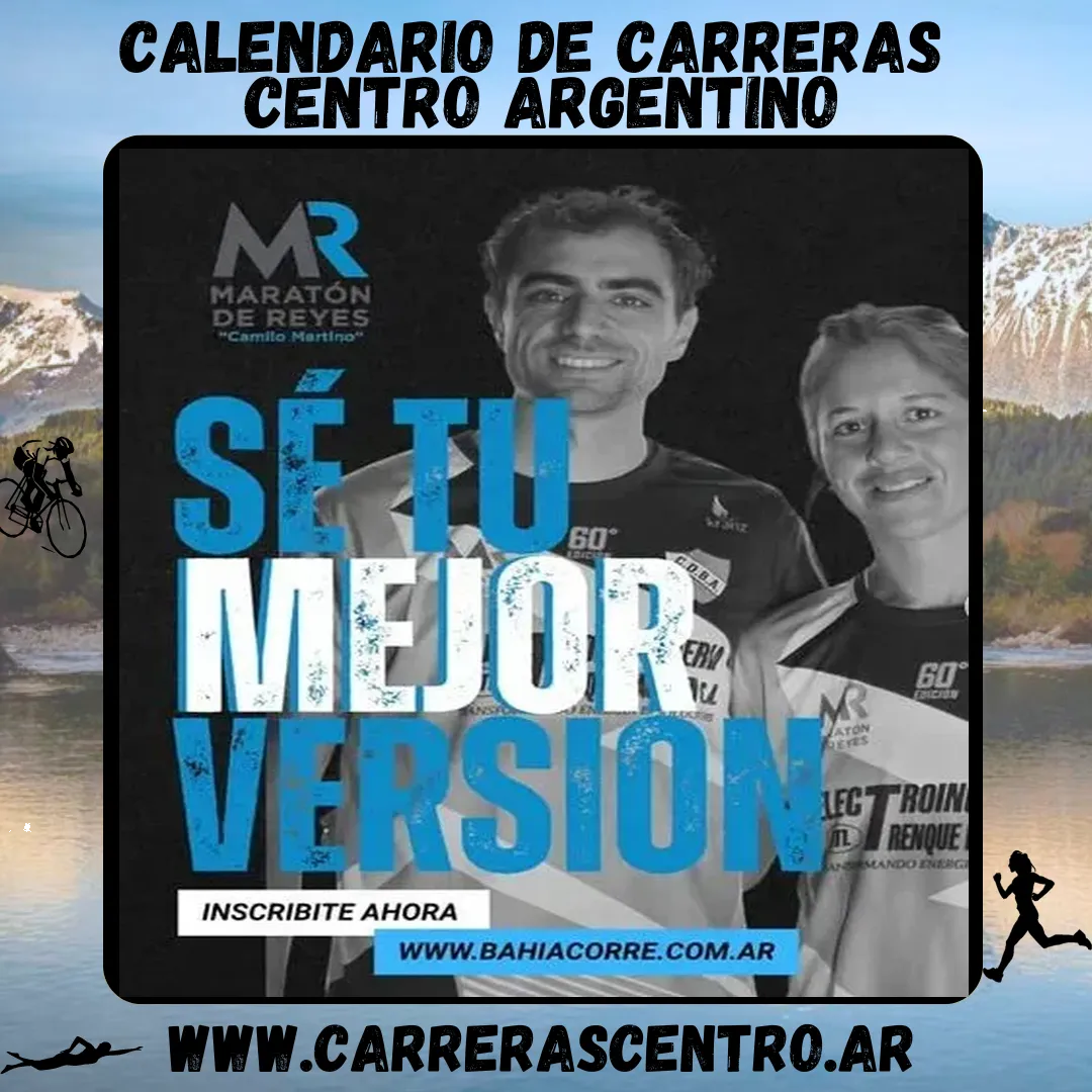 Flyer de Maratón de Reyes 2026