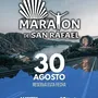 Flyer de Maratón de San Rafael 2026