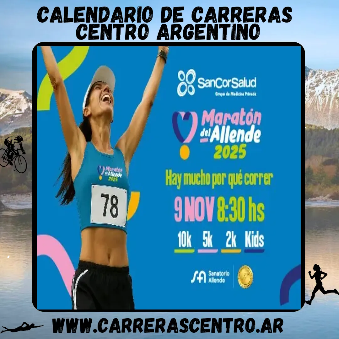 Flyer de Maratón del Allende 2025