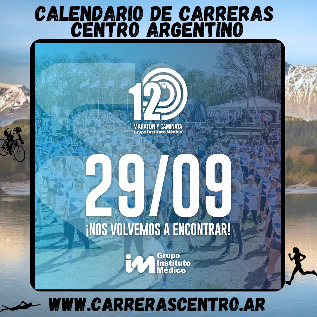 Flyer de Maratón del Instituto 2024