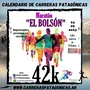 Flyer de MARATÓN «EL BOLSÓN» 2023