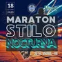 Flyer de Maratón Estilo Nocturna 2025
