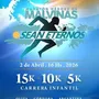 Flyer de Maratón Héroes de Malvinas Oliva 2026