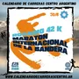 Flyer de Maratón Internacional de la Bandera 2024