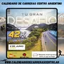 Flyer de Maratón Internacional Vuelta al Lago San Roque 2024