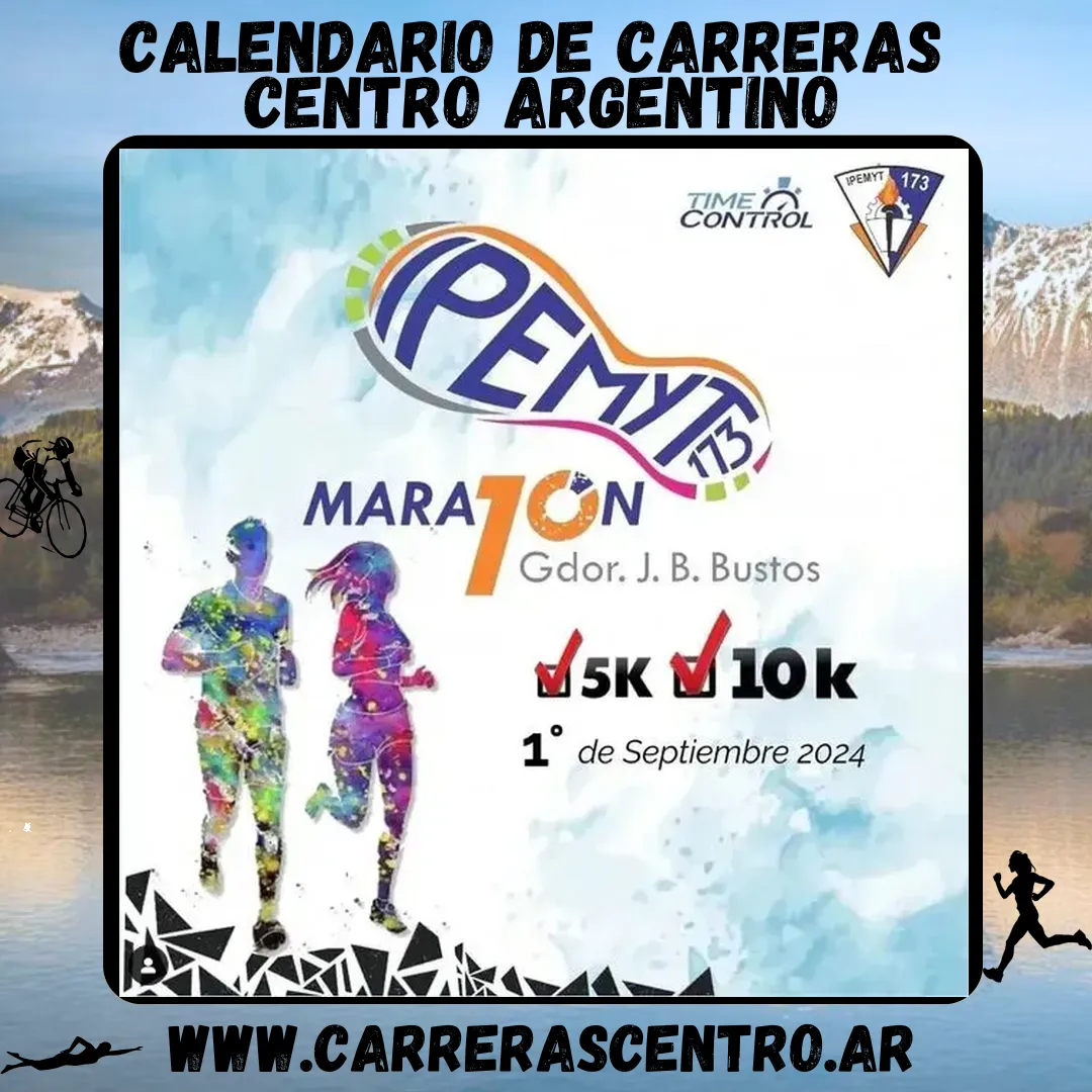 Flyer de Maratón IPEMYT 173 2024