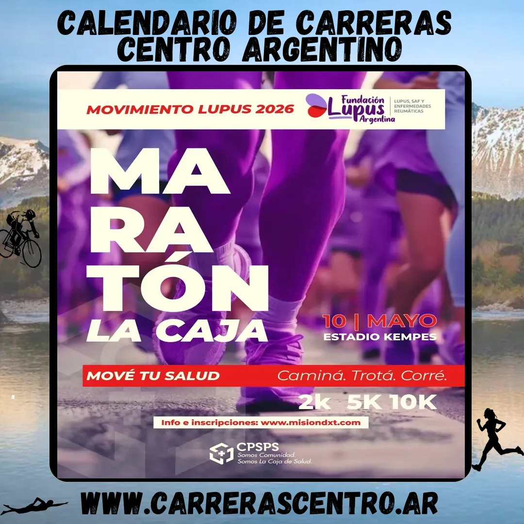 Flyer de MARATON LA CAJA 2026