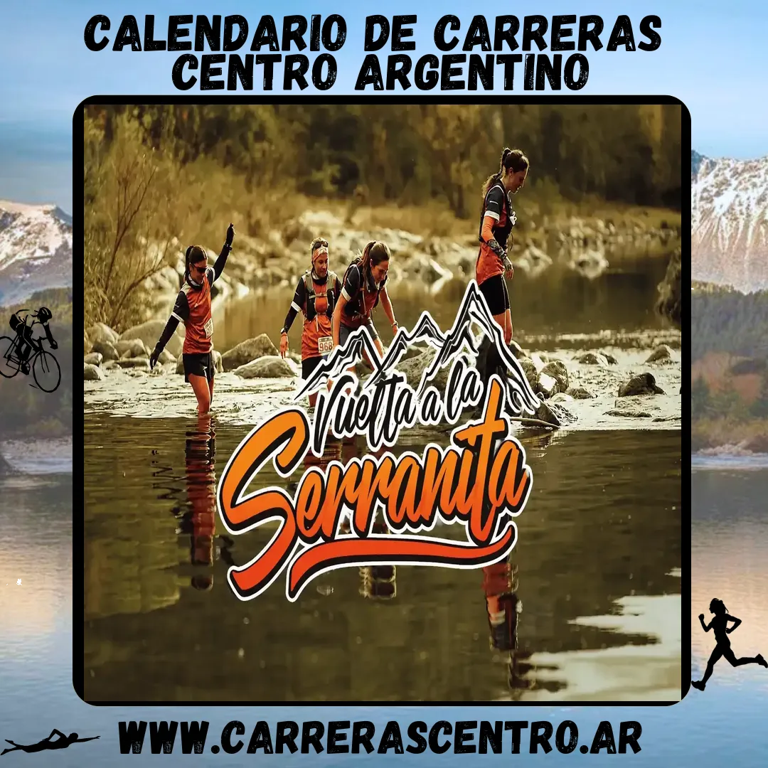 Flyer de Maratón la Serranita 2026