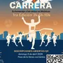 Flyer de Maratón Malvinas 2026