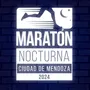 Flyer de Maratón Nocturna Ciudad de Mendoza 2024
