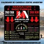 Flyer de Maratón Nocturna Pehuajó 2024