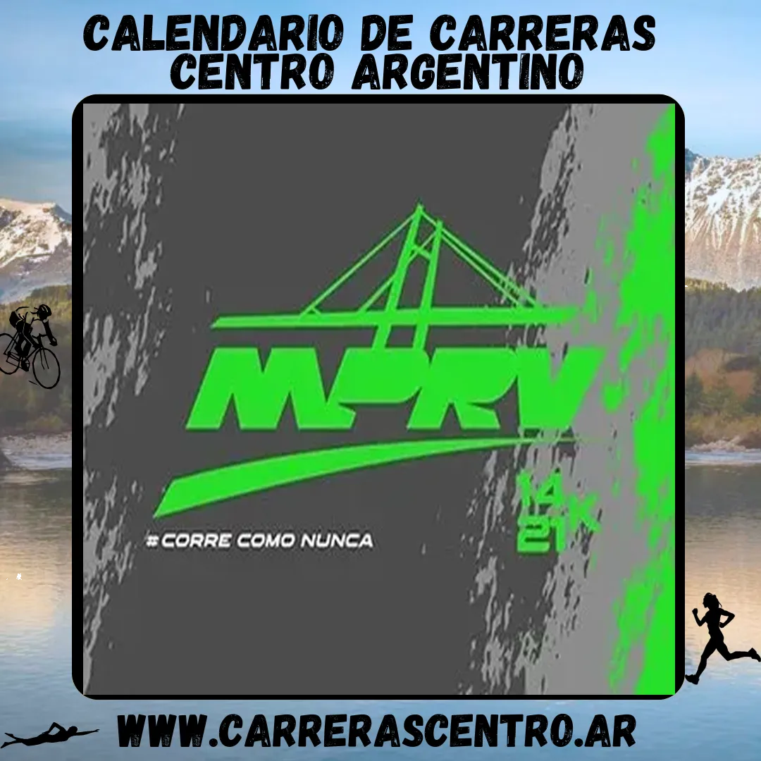 Flyer de Maratón Puente Rosario Victoria 2024